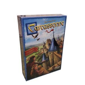Carcassonne Game Place Tiles and score points from the ever-growing Medieval Lan